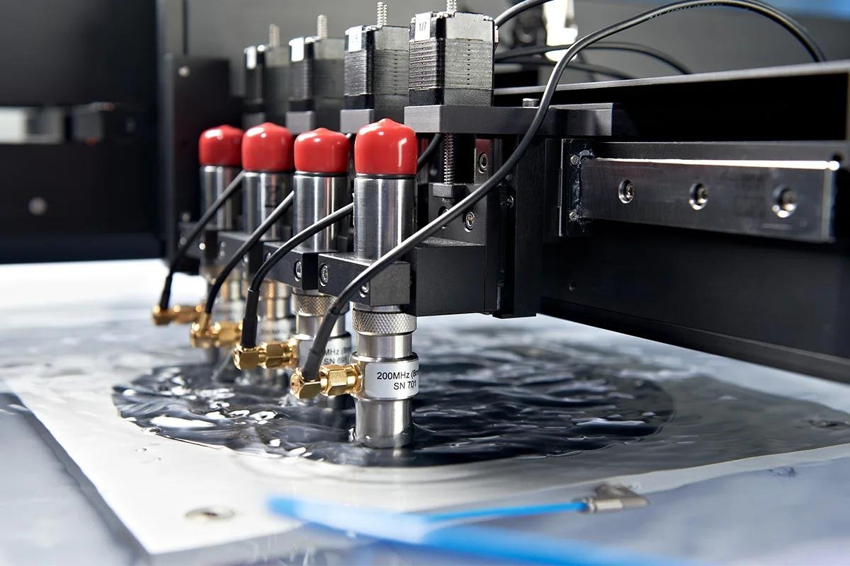 Ultrasonic inspection probes for non-destructive testing